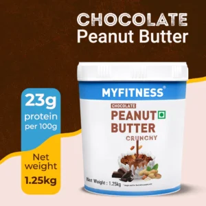 chocolate crunchy peanut butter (23% protein)